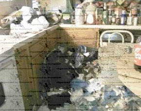 Hoarding made this kitchen unusable