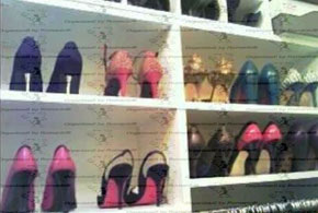 Organized shoes