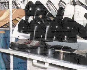 Organized shoes